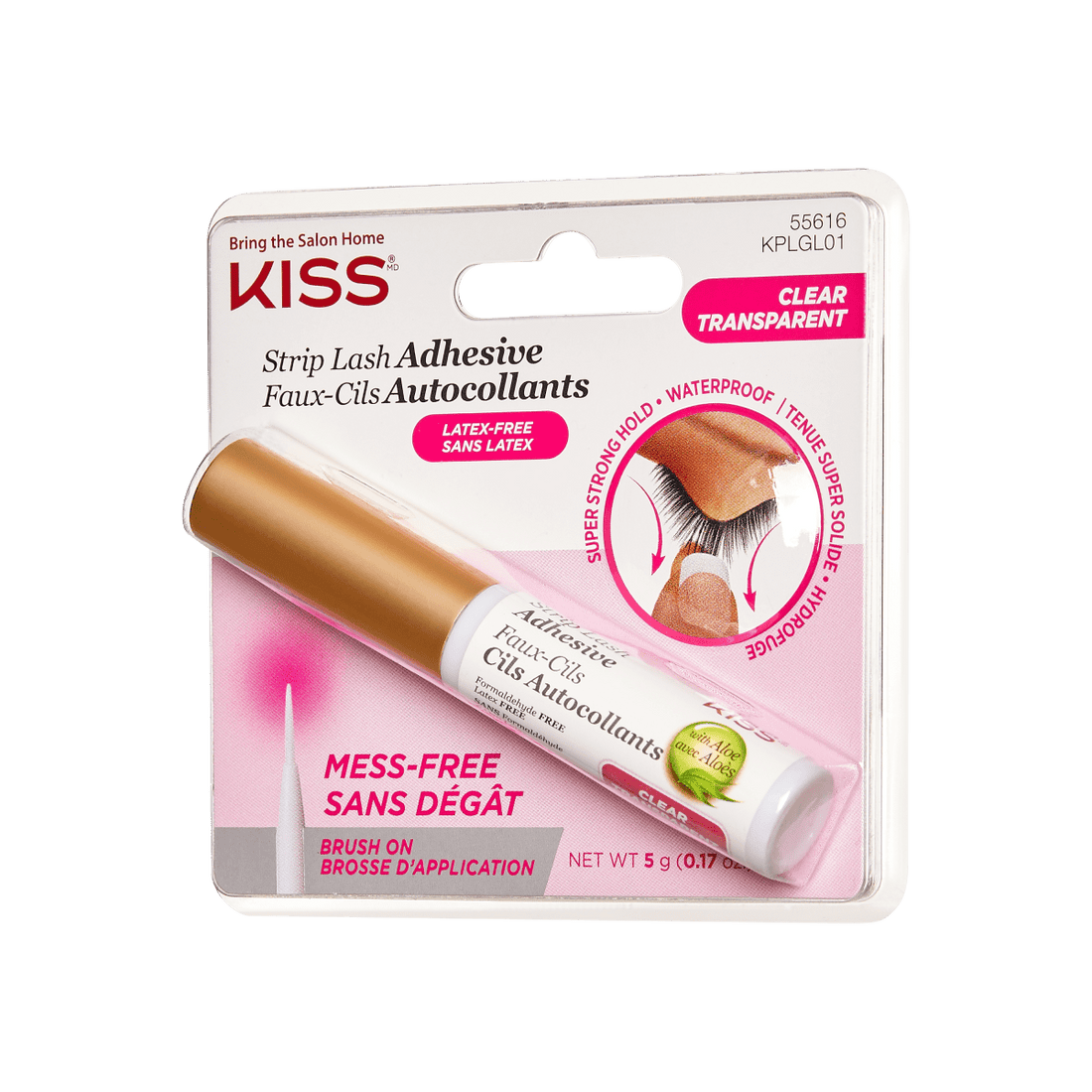 Kiss 24hr Strip Eyelash Adhesive- Clear