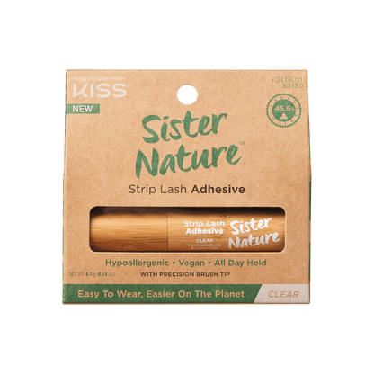 KISS Sister Nature Strip Lash Adhesive - Clear