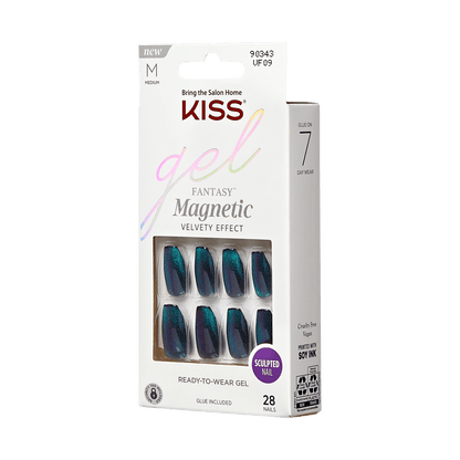 KISS Gel Fantasy Magnetic Nails - Chameleon