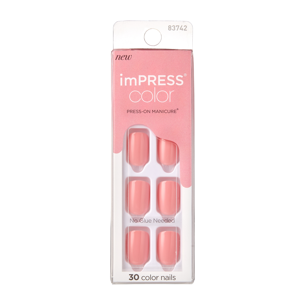 imPRESS Color Press-On Manicure - Pretty Pink