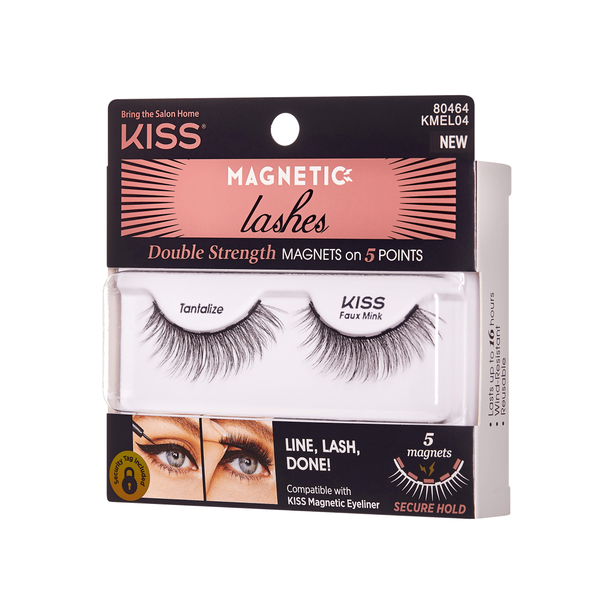 KISS Magnetic Eyeliner Lash -04 (faux mink