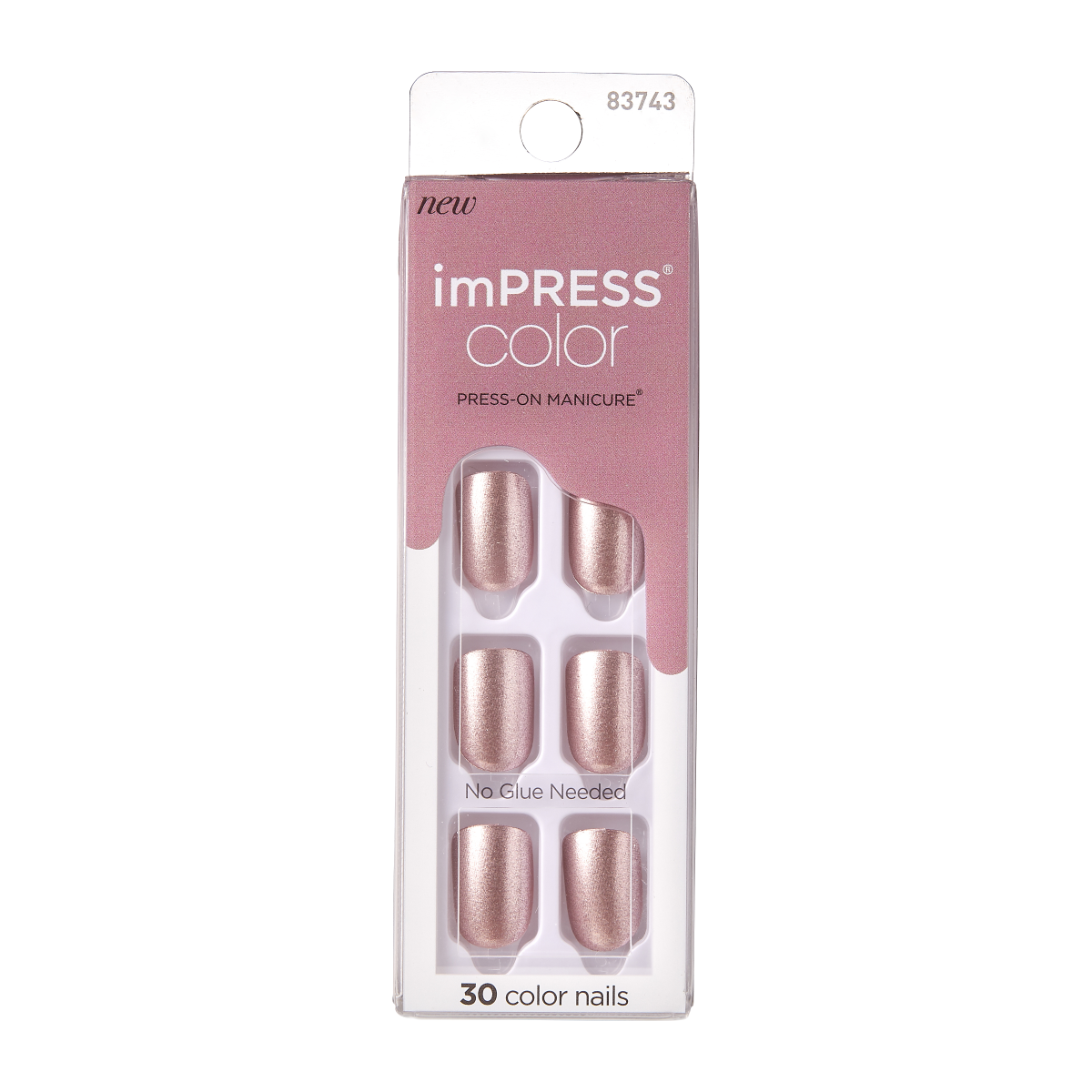 imPRESS Color Press-On Nails - Champagne Pink