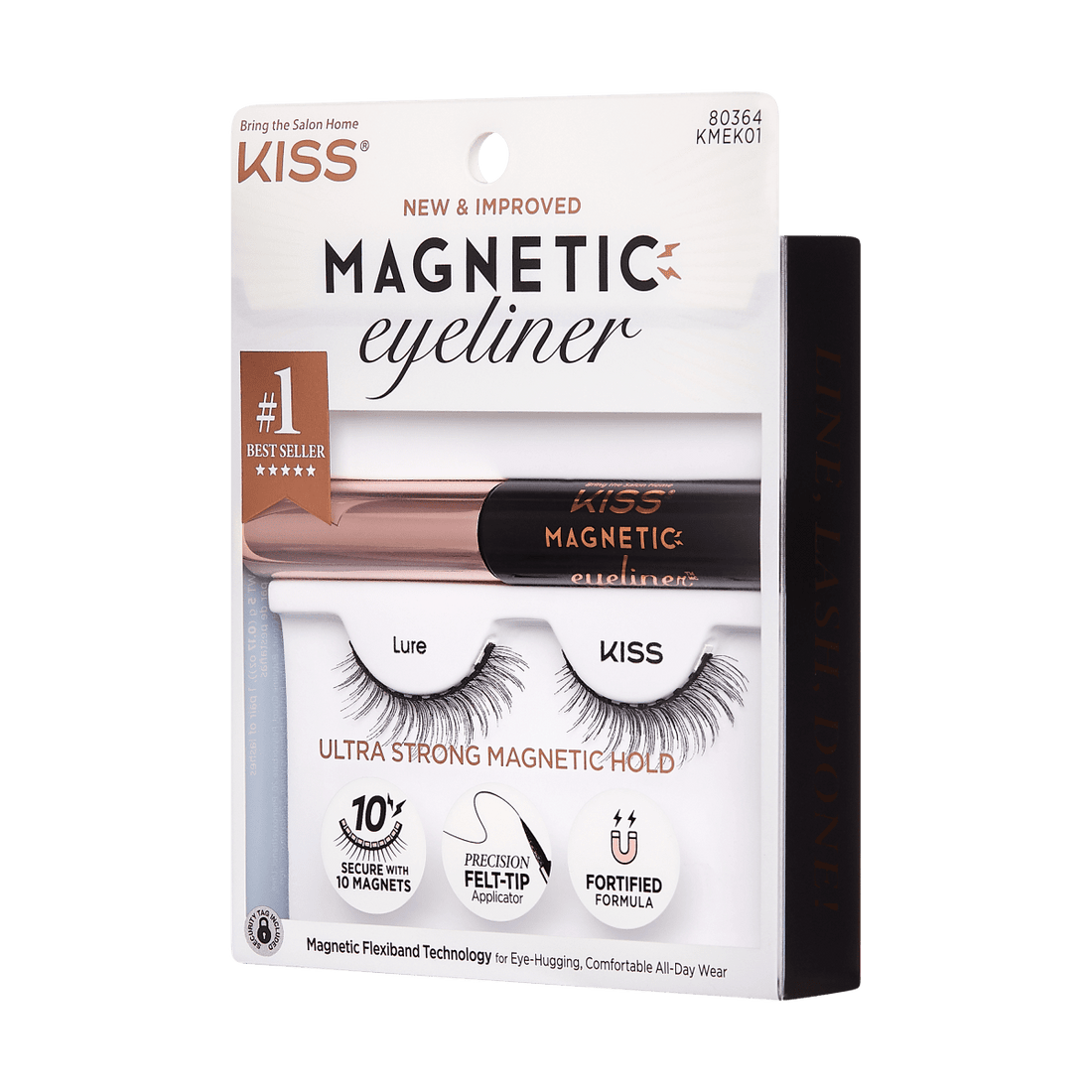 KISS Magnetic Eyeliner &amp; Lashes - Lure