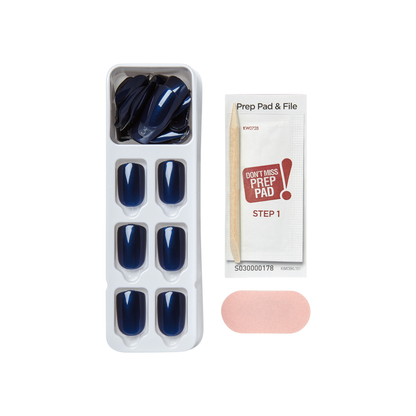 imPRESS Color Press-On Nails - Never Too Navy