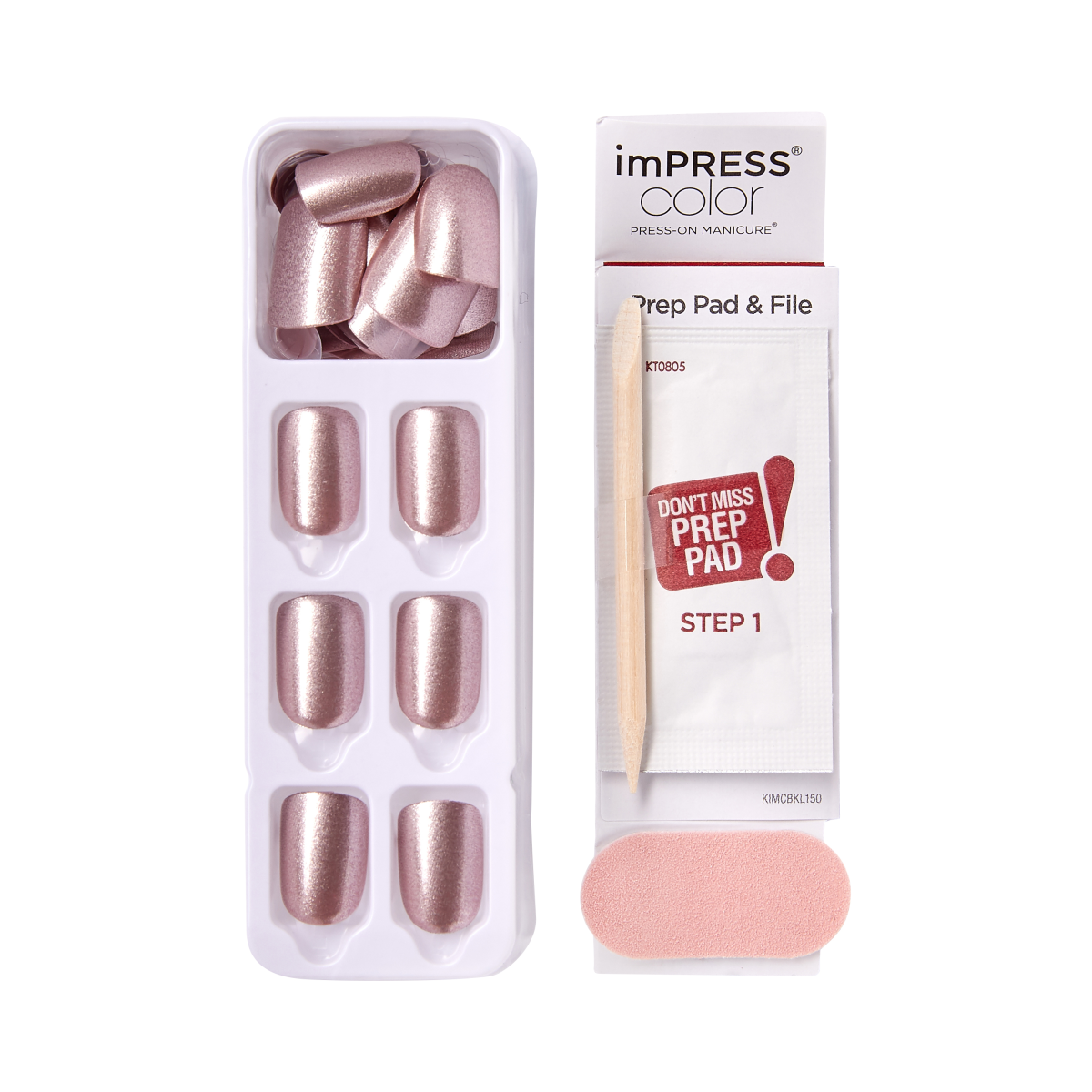 imPRESS Color Press-On Nails - Champagne Pink