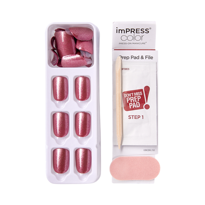 imPRESS Color Press-On Manicure - Peanut Pink