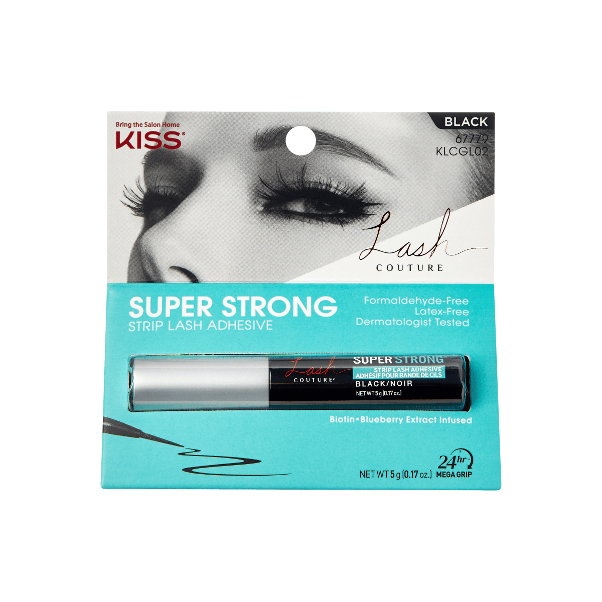 KISS Lash Couture Strip Lash Adhesive – Black