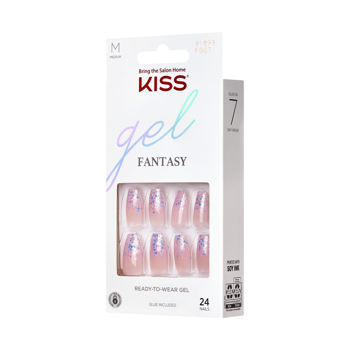 KISS Gel Fantasy Nails - Winter Sparks