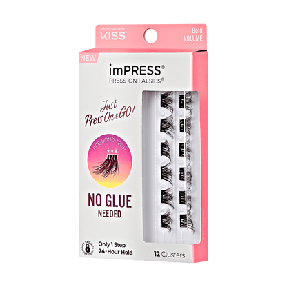 imPRESS Press-On Falsies Minipack 12 Clusters - Bold