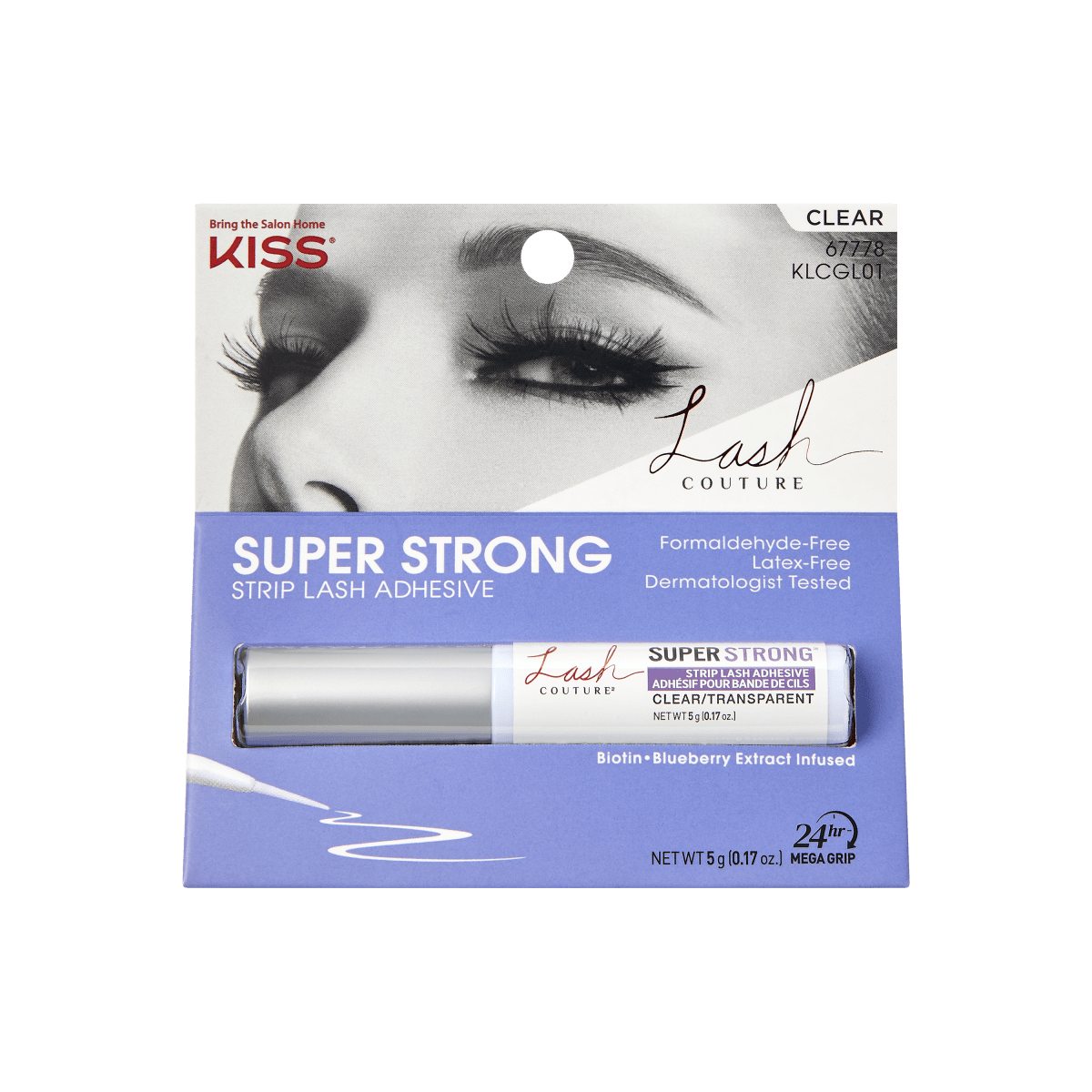 KISS Lash Couture Strip Lash Adhesive - Clear