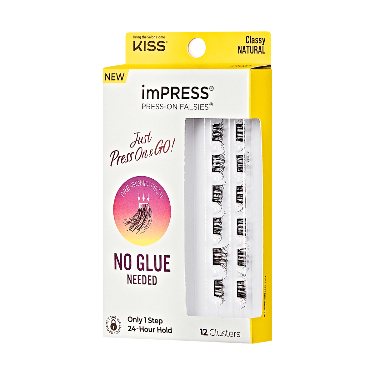 imPRESS Press-On Falsies Minipack 12 Clusters - Classy