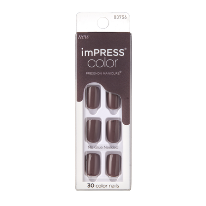 imPRESS Color Press-On Manicure - Try Gray