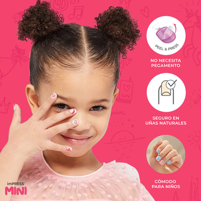 imPRESS Mini Press-On Manicure for Kids - Besties