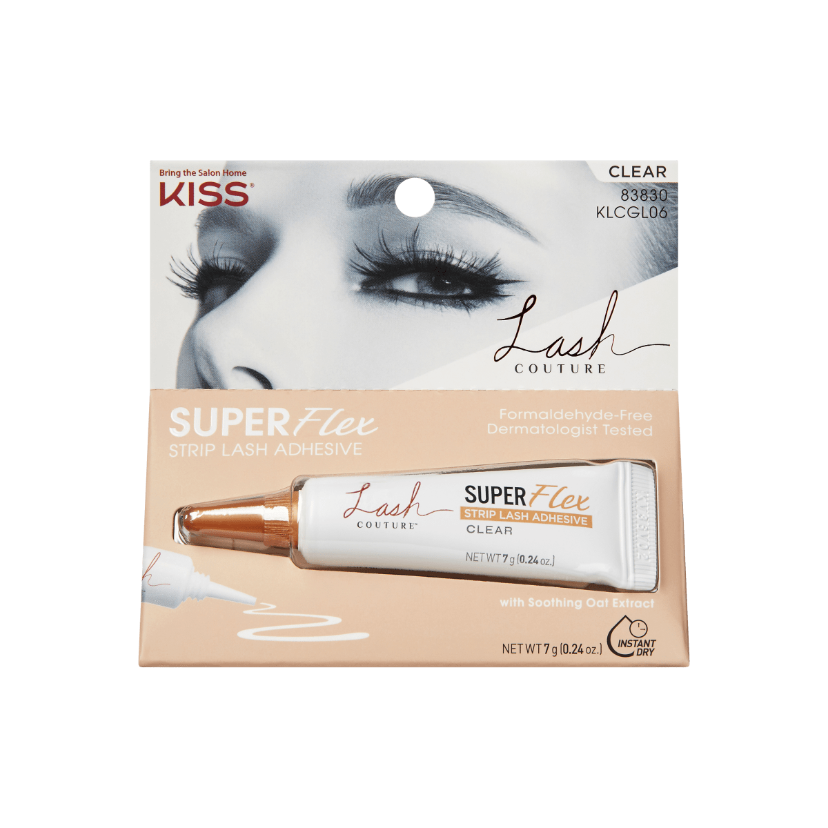 KISS Lash Couture Super Flex Strip Lash Adhesive - Clear