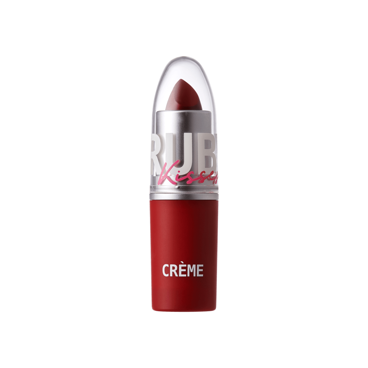 Ruby Kisses Creme Lipstick- Russian Red