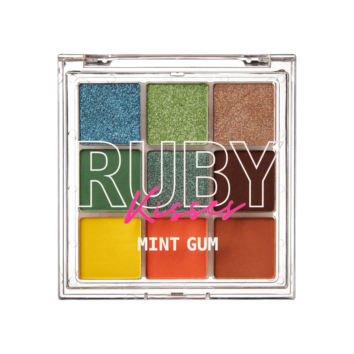 Ruby Kisses Makeup Palette - 9 Mint Gum