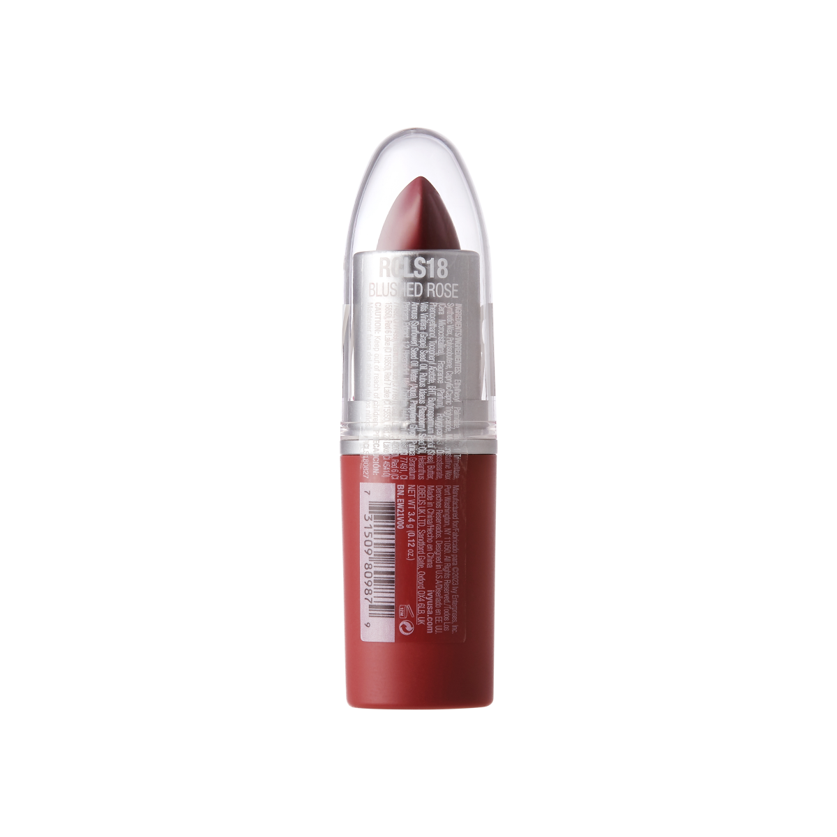 Ruby Kisses Creme Lipstick- Blushed Rose