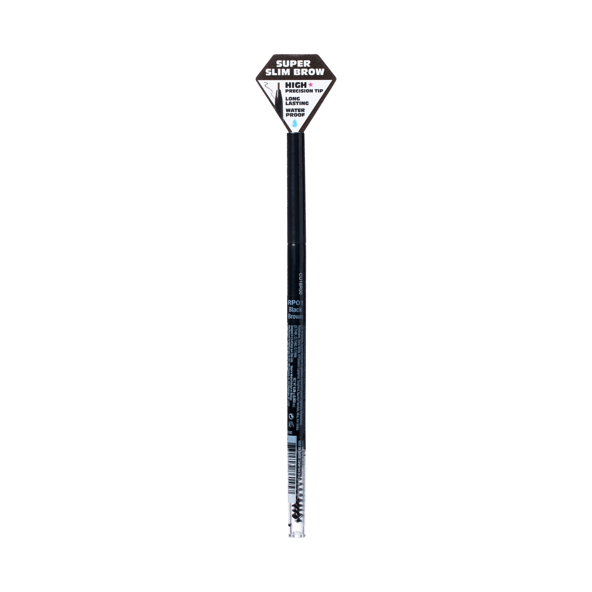 Ruby Kisses Go Brow Micro Pencil - Black Brown