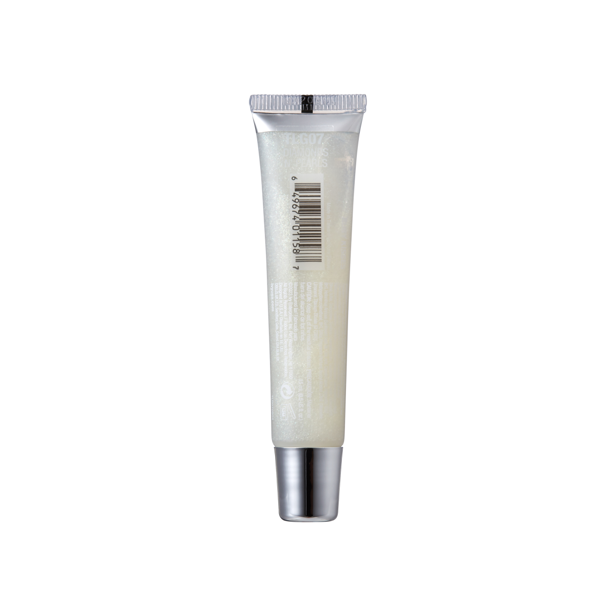 Ruby Kisses Tube Lip Gloss- Diamonds and Pearl Clear