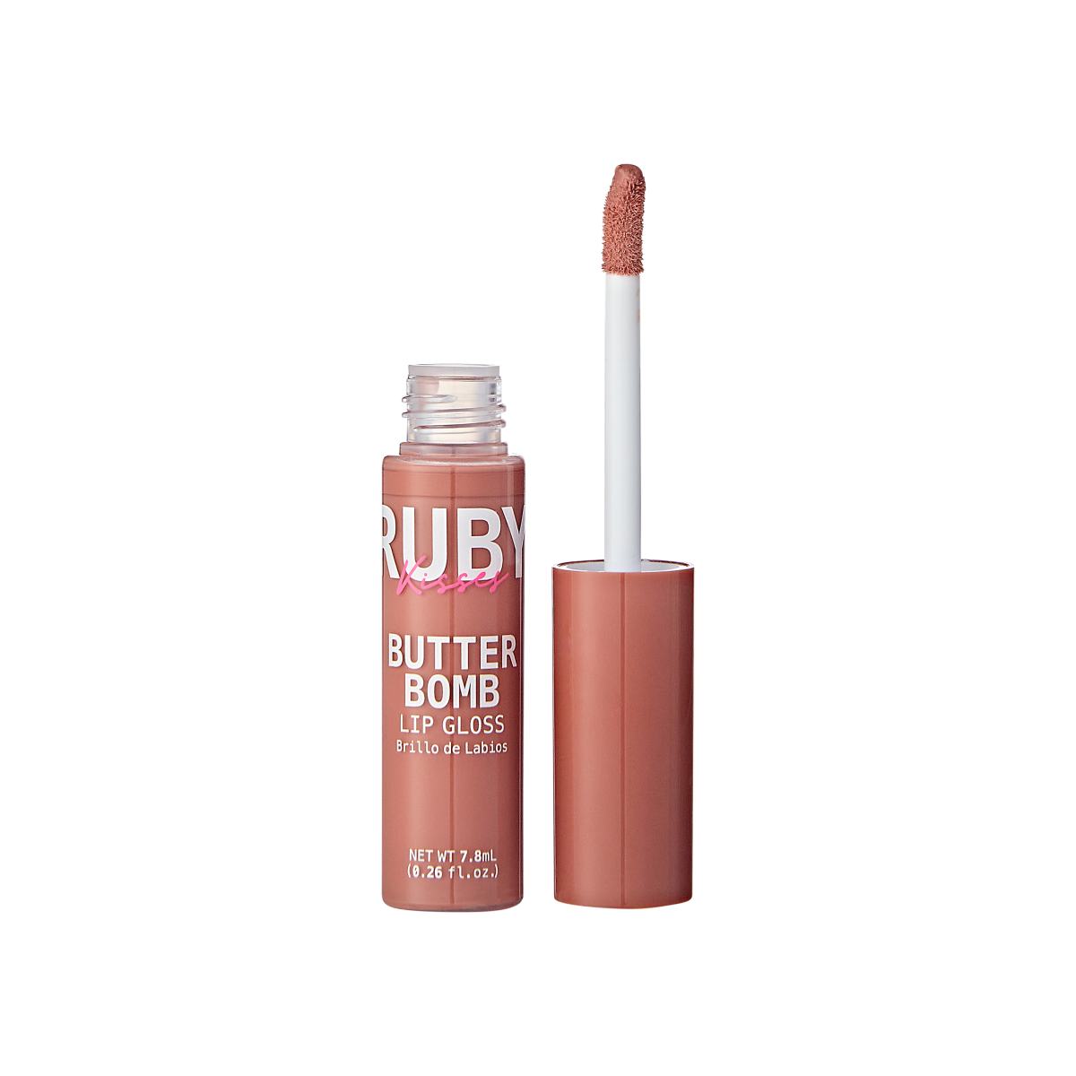 Ruby Kisses Butter Bomb Gloss - Nude