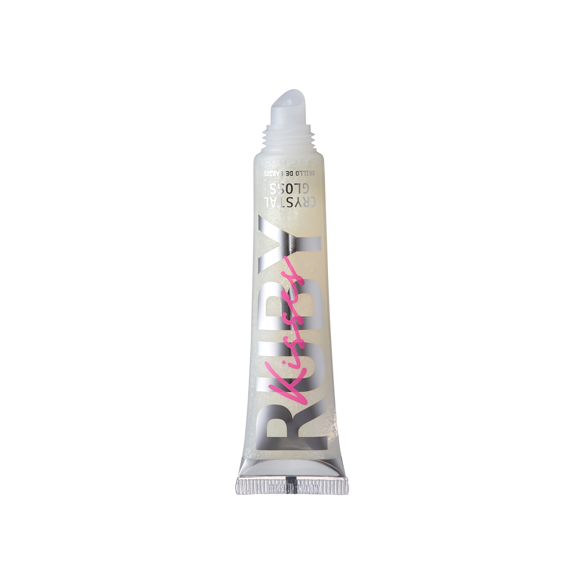 Ruby Kisses Tube Lip Gloss- Diamonds and Pearl Clear