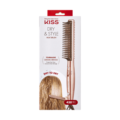 KISS Dry &amp; Style Heat Brush