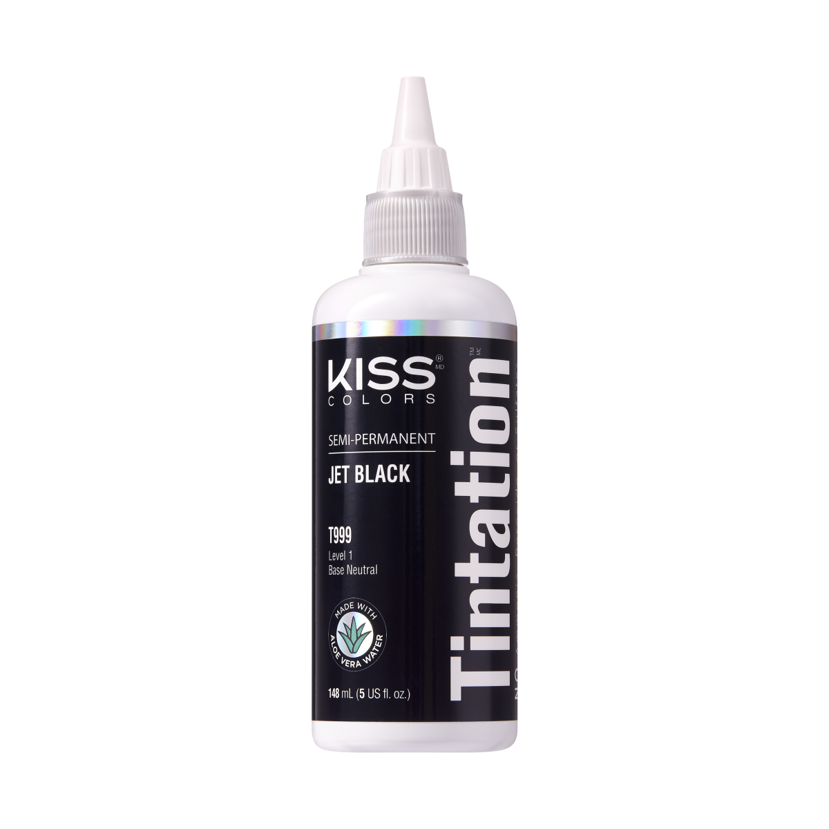 KISS Colors &amp; Care Tintation Semi-Permanent Color - Jet Black