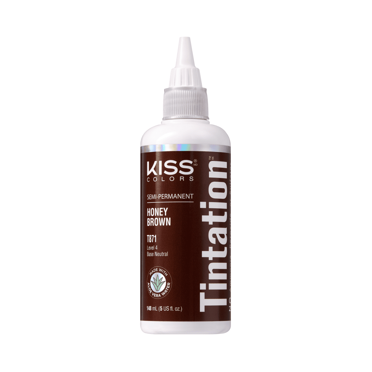 KISS Colors &amp; Care Tintation Semi-Permanent Honey Brown