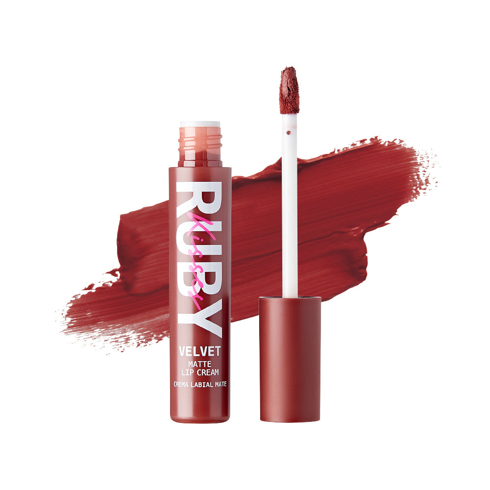 Ruby Kisses Velvet Lip Cream - Rosewood