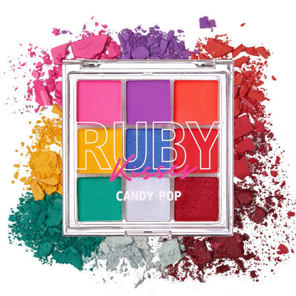 Ruby Kisses Makeup Palette - 9 Candy Pop