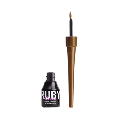 Ruby Kisses Liquid Eye Liner - Shiny Gold