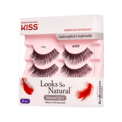 Looks So Natural False Eyelashes Double Pack - Flirty