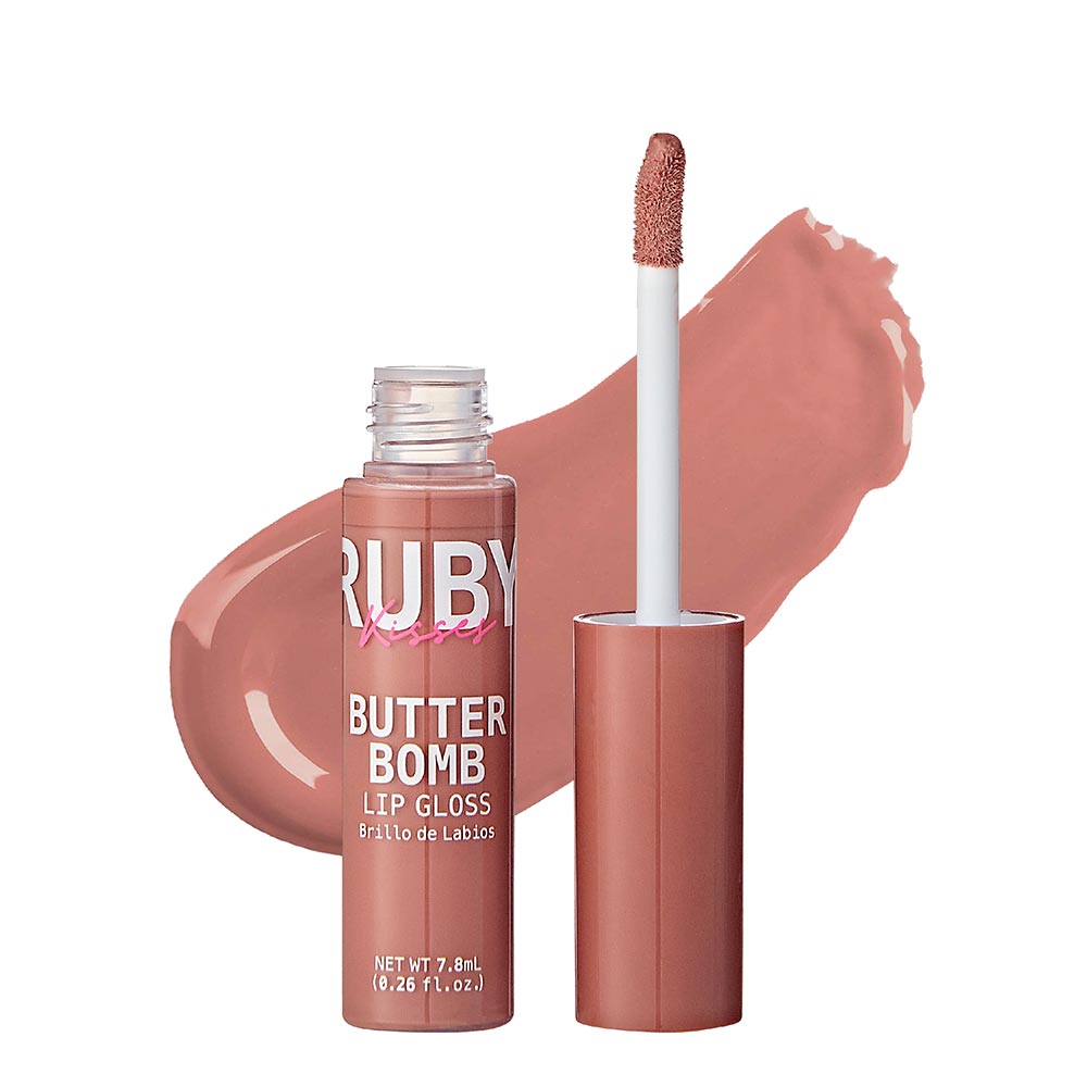 Ruby Kisses Butter Bomb Gloss - Nude