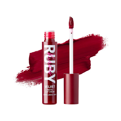 Ruby Kisses Velvet Lip Cream - Scarlet Rouge